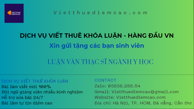 Luận văn thạc sĩ y học