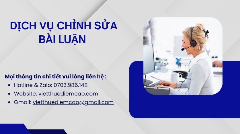 Dịch vụ viết thuê luận văn tại vietthuediemcao